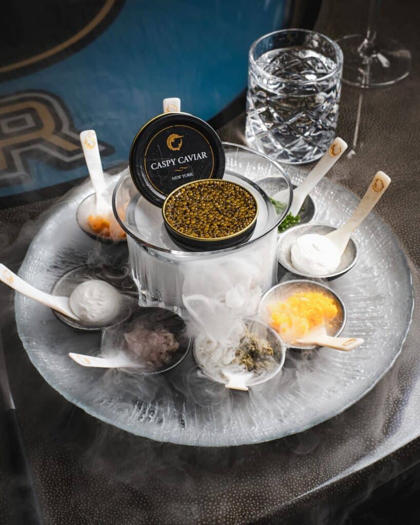 Caspy Caviar On Dry Ice