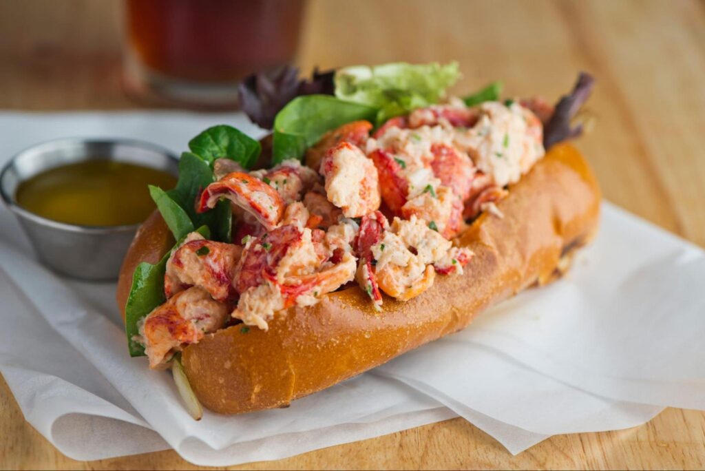 Lobster Roll with Butter
