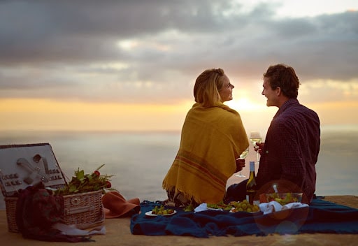 Couple Having a Picnic