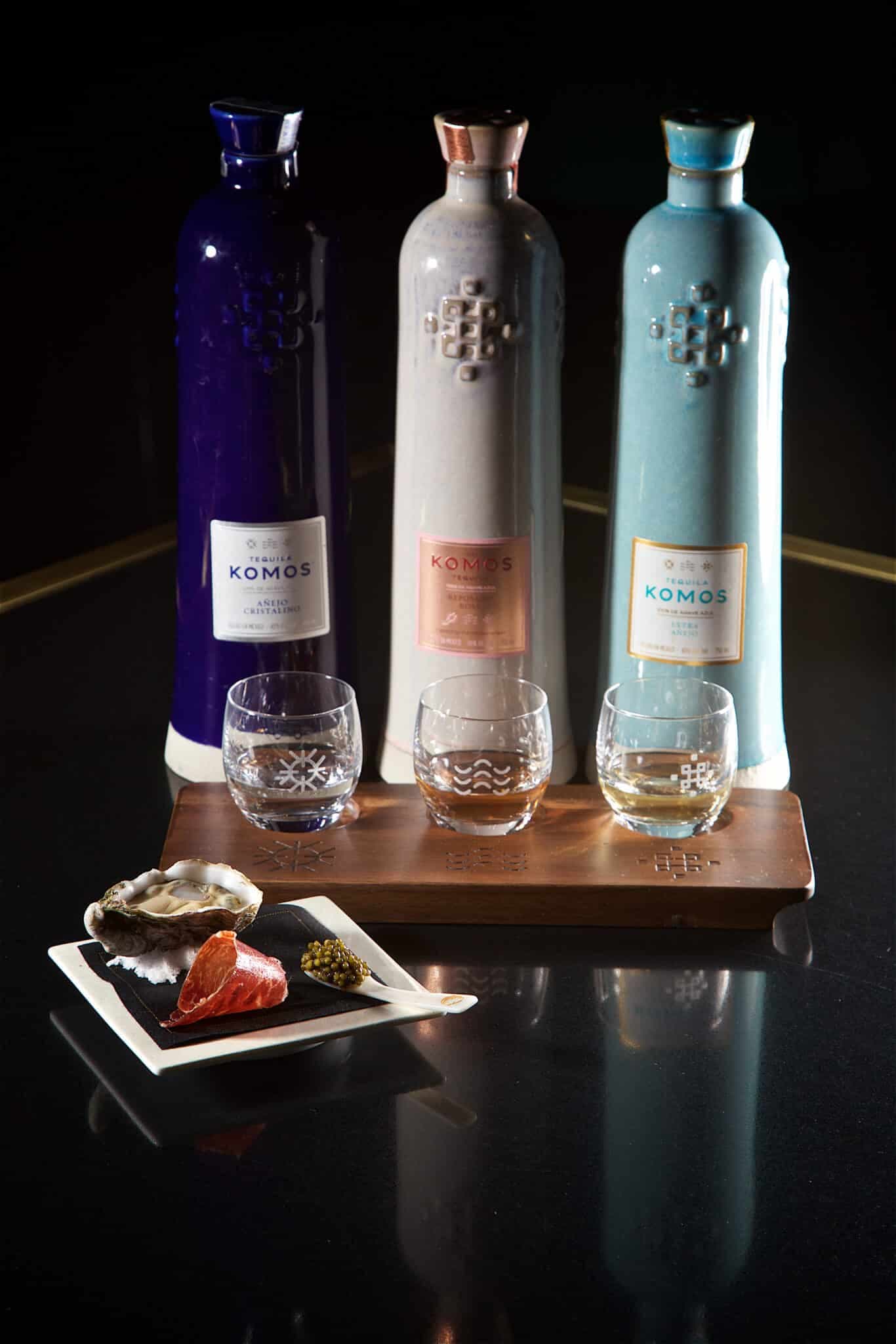 tequilla mixer from Aqua Seafood & Caviar Restaurant