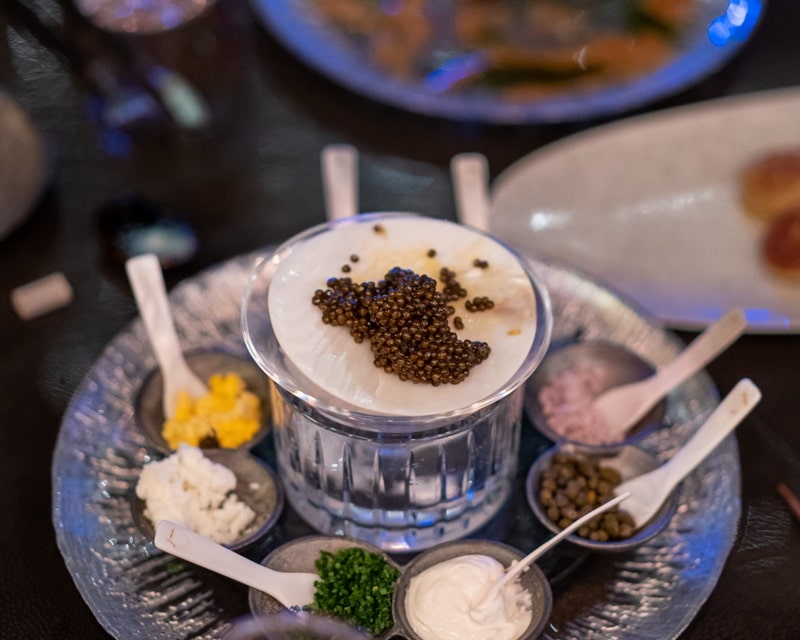 caviar platter